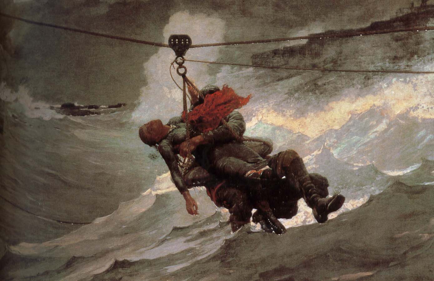 Winslow Homer Lifeline